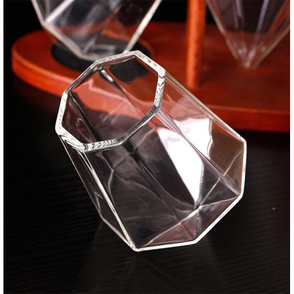 легковес бутылки графинчика вина диаманта 1000мл стеклянный для красного вина/вискиа