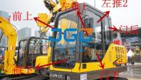 FR150E 330E 370E 480E Excavator Front And Rear Windshield Upper And Lower Windshields