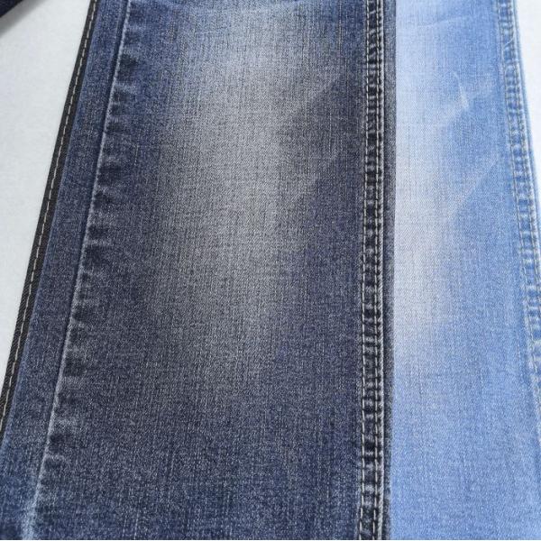 Tejido vaquero elástico de spandex azul oscuro, peso pesado 9.2 oz JSD3140, título del hilo 10OA 10SB*21/70 75SB, estilo SARGA