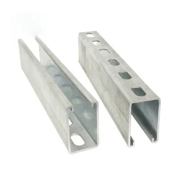 Anti Rust SS Stainless Steel Unistrut Channel Polished 515MPa Tensile Strength