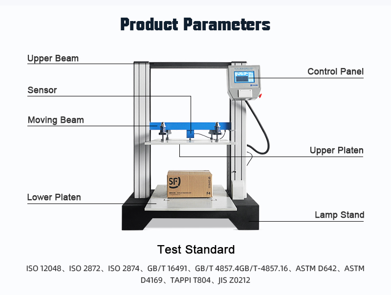 In Stock Battery-Packaged Compression Test Machine
