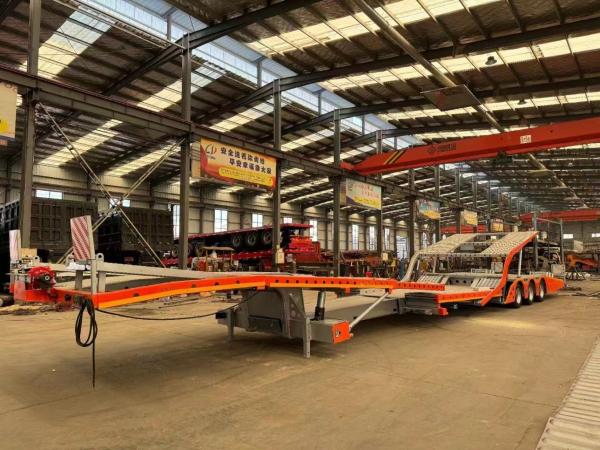 Fuwa/BPW 3 Axle Car Carrier Truck Trailer Vehicle Transport Double Deck Semi Trailer