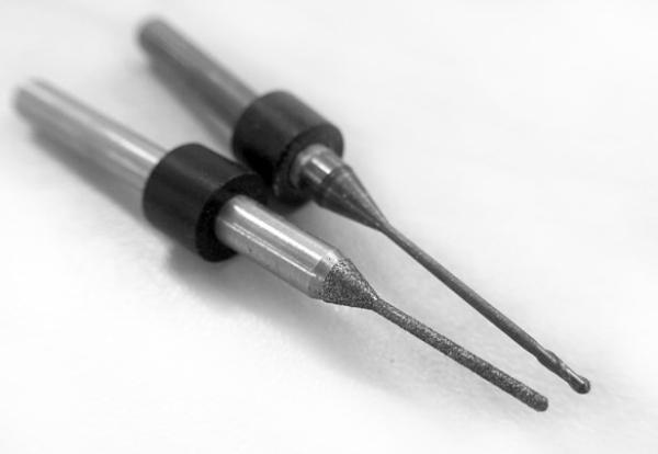 Diamond Coated Dental MIlling Burs  Wax  PMMA Zirconia  Dental Surgical Burs