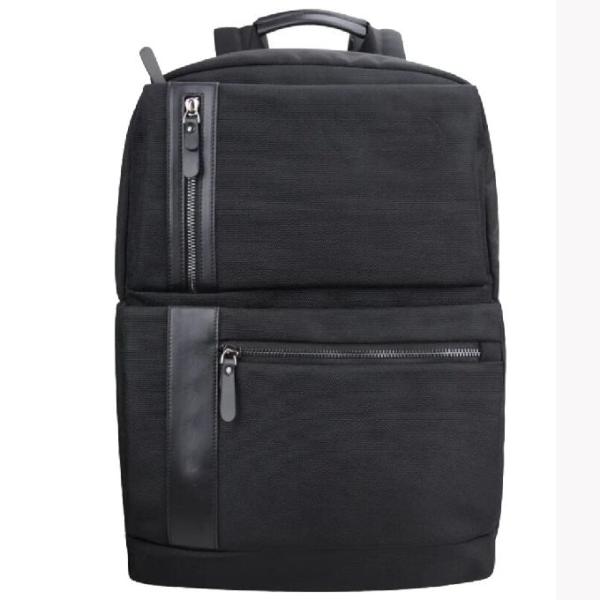 чернота сумки рюкзака ноутбука дела школы коллежа перемещения нейлона 15.6inch