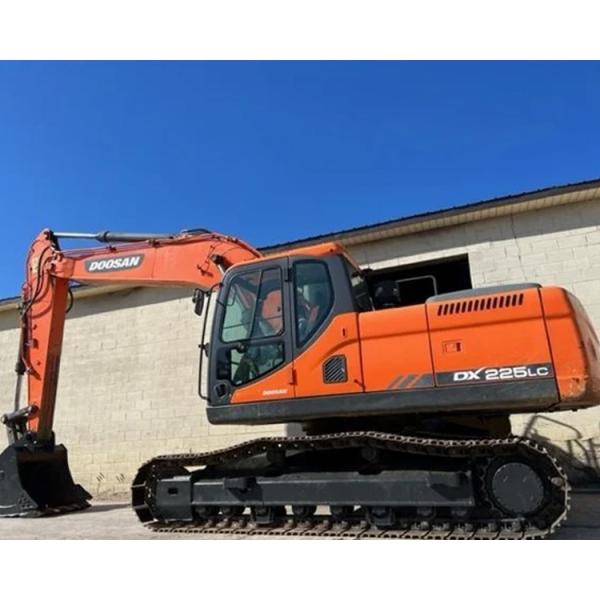 Оригинальный земляник 22 тонны подержанный экскаватор Doosan 225 DX225LC