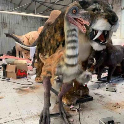 Modelo Limusaurus de Parque de Diversões de Dinossauro Animatrônico Realista Realista