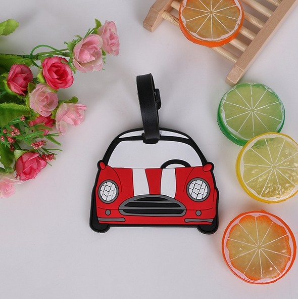 2018 Durable prevent luggage missing pvc luggage hang tag/travel 3D silicone luggage handle tag