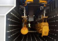 Refrigerar pulveriza dentro a linha de revestimento corrente transportadora de suspensão do equipamento na linha de pintura