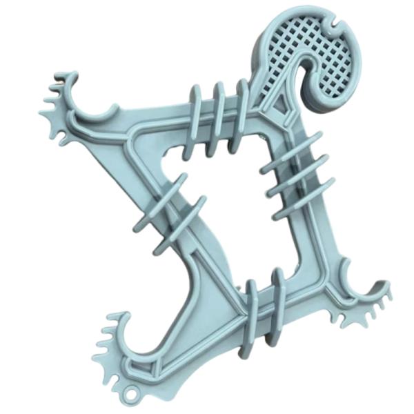 Aplicar el cable Diámetro 3-8 mm Clampada de tensión de fibra con ganchos del hipocampo Clampada de alambre en negro