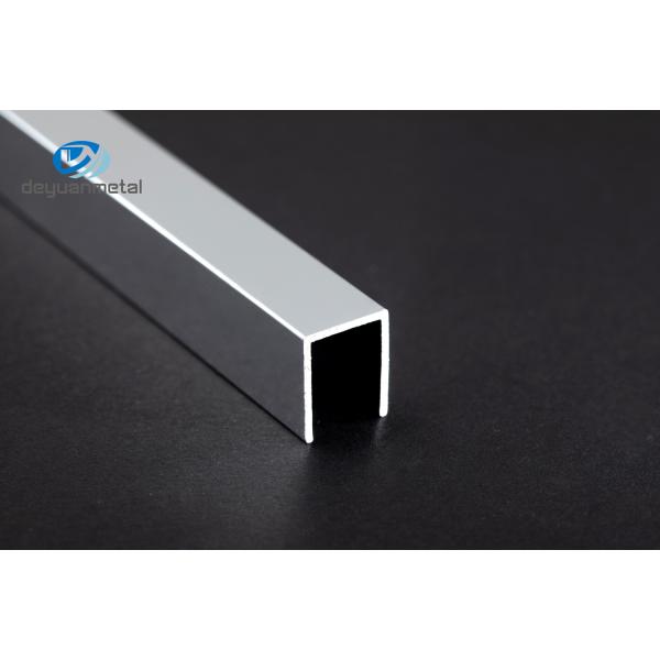 6063 алюминиевых профиля u, электрофорез u формируют алюминиевое штранг-прессова