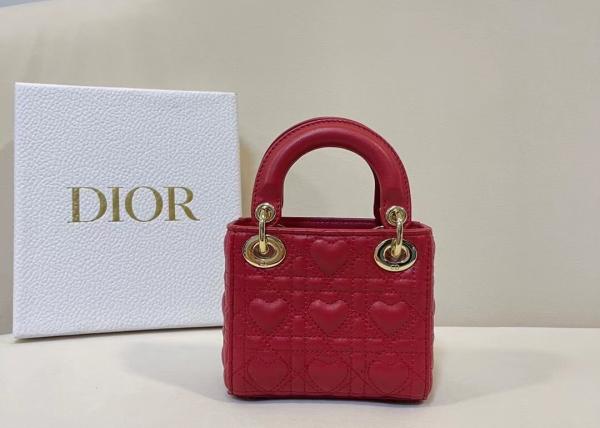 Heart Pattan Womens Luxury Handbag 12cm Length For Chinese Valentine's Day
