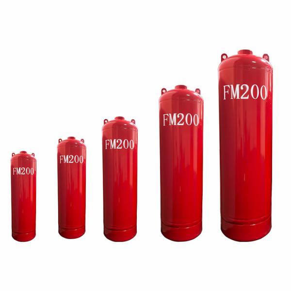FM200 Gaseous Fire Cylinder Store The Extinguishing Agent Efficiently