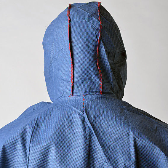Safety Anti Static Non Woven Coverall Disposable Medical Protective For Protection