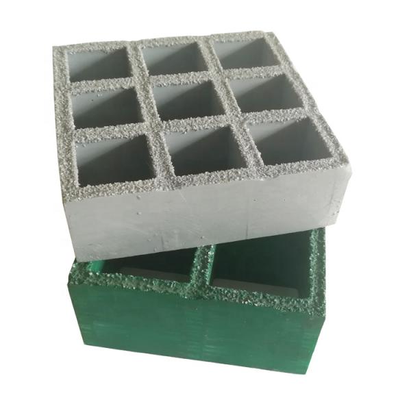 FRP Mould Walkway Gratings with Customized Colors and Anti-slip Sand Gritted Surface