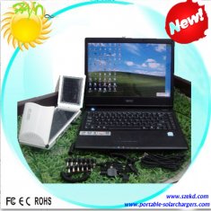 Portable High Capacity Solar Charger Wiht Feed Indicator And ABS Shell For Laptop, Mobile