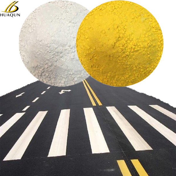 Reflective Thermoplastic Road Marking Paint With 20% Glass Beads For Pavement Marking