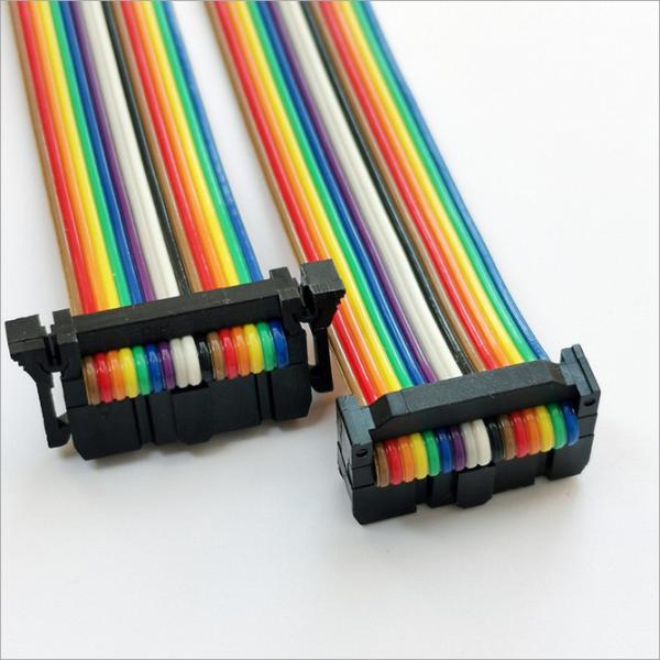 Flat Ribbon Cable 2.54mm Pitch 2 Row 10 Pin Female to Female Wires IDC Ribbon Connector Cable