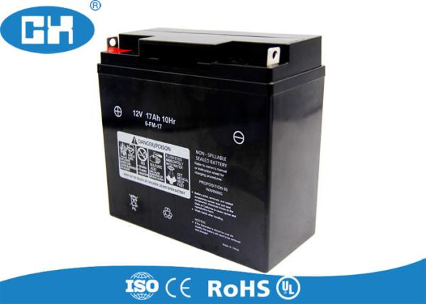 Motorbike Agm Sealed Lead Acid Battery , Maintenance Free 12v Motorbike Battery