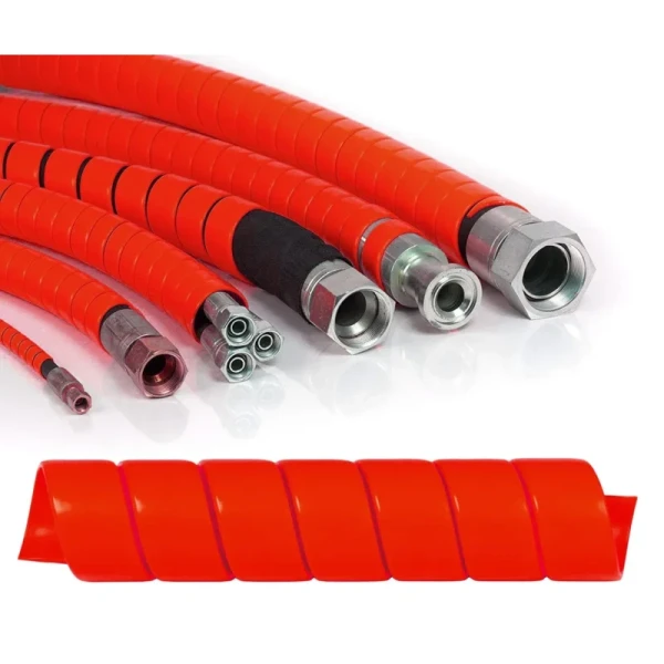 Hydraulic Hose Protection Spiral Wrap Wire Protectors Spiral Wound Wire Protectors Spiral Guard for Hydraulic Hose