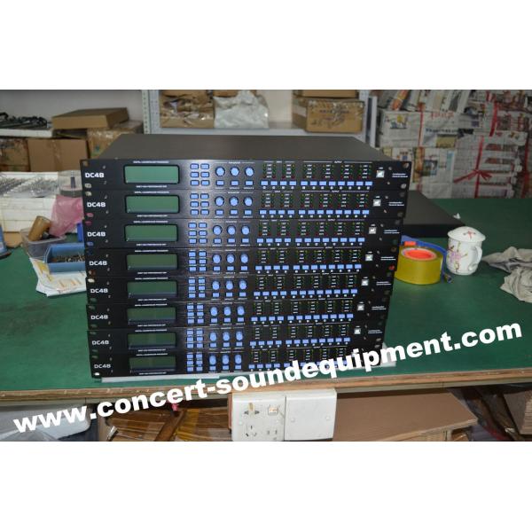 Concert Sound Equipment / 4 input , 8 ouput Digital Signal Processor For Line Array Speaker System