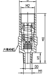 DA-08C/G V Soupape de sécurité cryogénique Cuivre 35bar