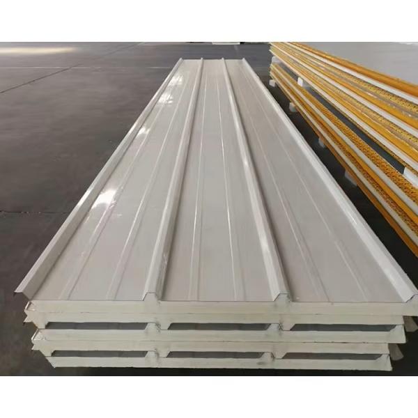Fabricação de painel de decoração de parede de espuma de metal EPS para exterior de armazém de design moderno