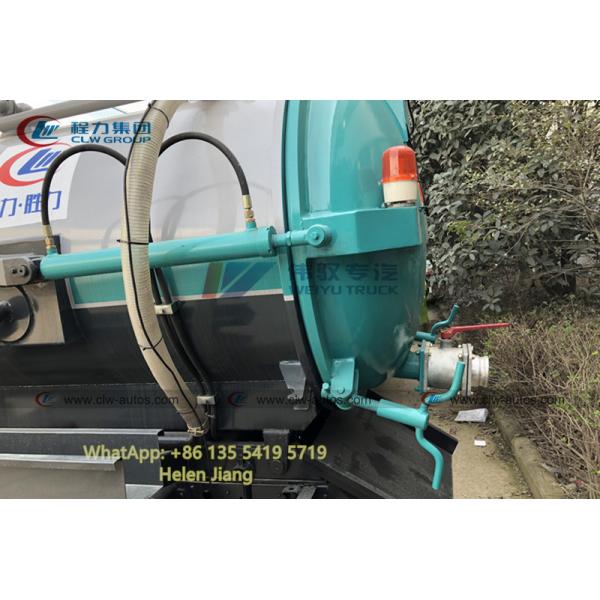 Caminhão fecal da sução da sução do vácuo de Dongfeng 4x2 5M3