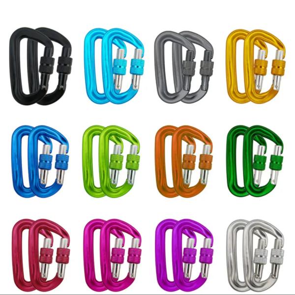 Машины для скалолазания Легкий и прочный алюминиевый крюк для приключений на открытом воздухе