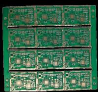 2 Ounces Copper Thickness Hybrid PCB Industrial Control Equipment 2.2mm Board Thickness White Silkscreen Color Rogers Material
