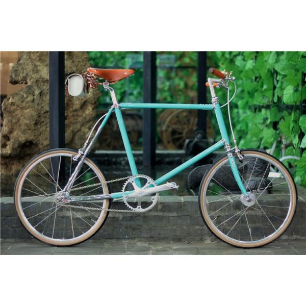 Caliper brake black hi-ten steel  mini small 20 size old style city bike for lady with Shimano 6 speedmade in China