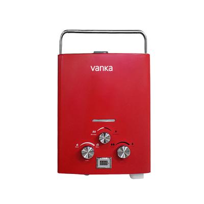 Outdoor Propane Camping Gas Water Heater Natural Gas 5L / 6L For Animals