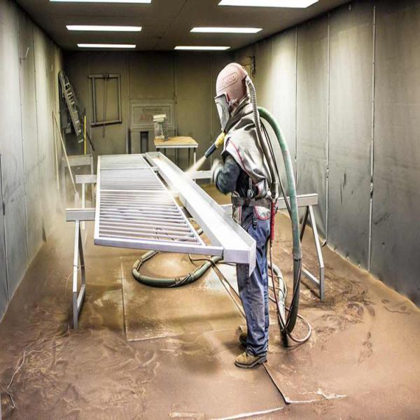 7*6*4m Sablage Chambre Sand Blasting Room Sandblasting Booth