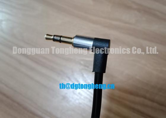 90 Degree Angle DC Jack Connector Moulded T-016