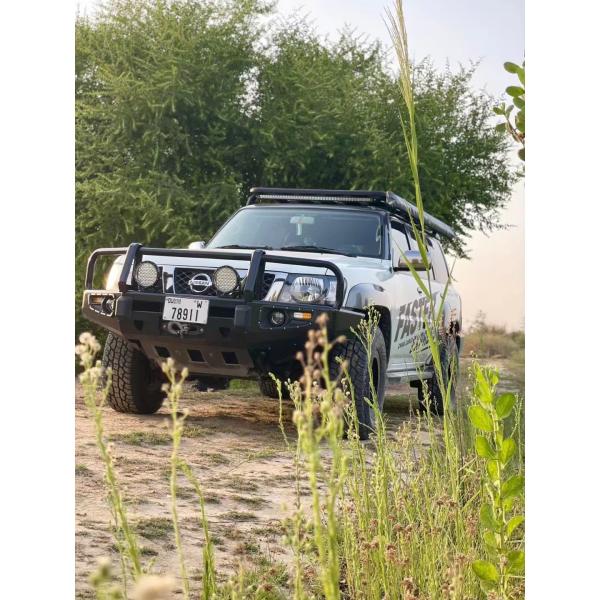Car Offroad Winch NISSAN Bull Bar 4x4 Bumper For Patrol Y61