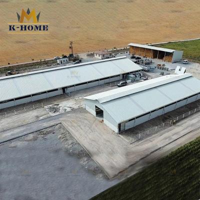 Standard Gauge Q345B Pre Engineered Steel Buildings Prefabricated Workshop Warehouse