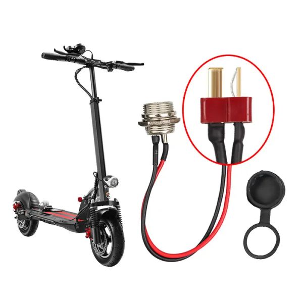 10In Electric Scooter Charging Port Kugoo Scooter Parts ABS Plastic