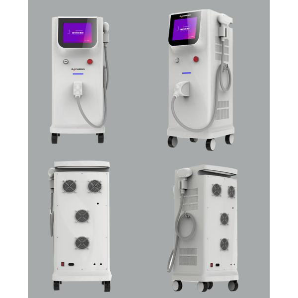 Painless 808nm Diode Laser Hair Removal Machine Vertical Type For Any Skin Color