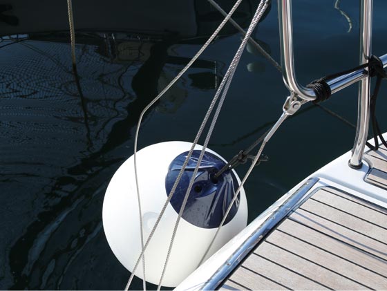 Ribbed Marine PVC Boat Fender Bumper Dock Shield Protection High Gloss Finish