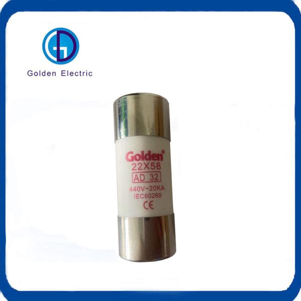 Ceramic Cylindrical Fuse Link AC 440V 22mm 20A Safety Operation with IEC 60269-1