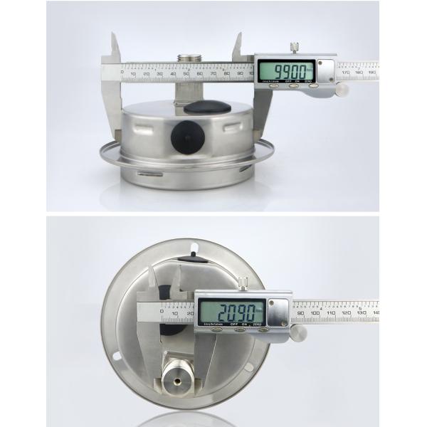 4 Inch Stainless Steel Pressure Gauge 2500bar G Thread Hydraulic Universal Manometer