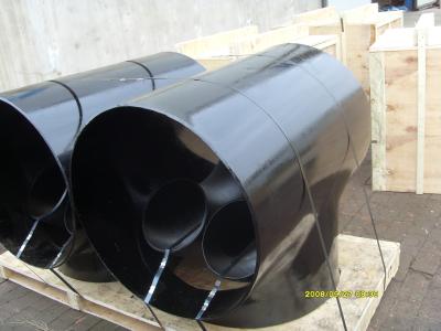 ASME B16.9 22mm Reducing Tee Fitting SCH40 DN50 Oil Water Transporting