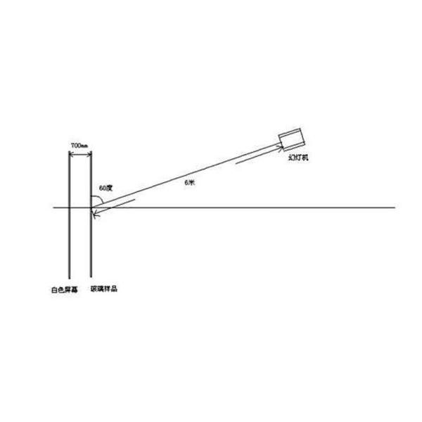 Testeur de détecteur de source lumineuse ponctuelle de 24 V / 150 W pour verre plat ordinaire