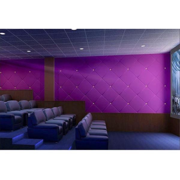 Помойте губкой дружественные к Эко низкопробные акустические панели 2440 * 1220мм ткани для офиса