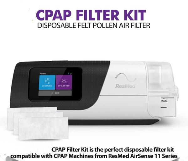 Disposable CPAP Mask Filter for Resmed S9/S10 Ventilators