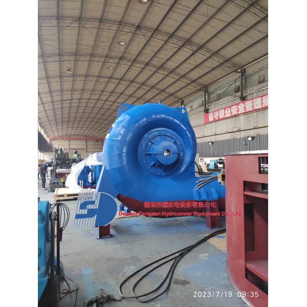 Automatic Control Mode Francis Turbine Generator with Speed Range 150RPM to 1000RPM and Carbon Steel Volute for Hydroelectric Power