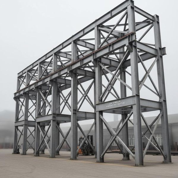 Corrosion Resistant Steel Structure Workshop with Q355 and Q235 Steel for Modular Industrial Applications