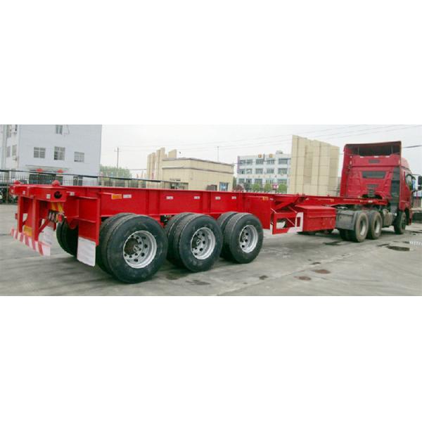3 Axles 20FT 40FT Container Transport Chassis Skeleton Semi Trailer for 1X20FT Container