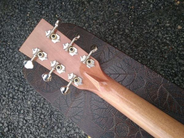 Factory AAAA 14 frets Auditorium folk Guitars Orchestra all solid imported apple wood acoustic electric guitar