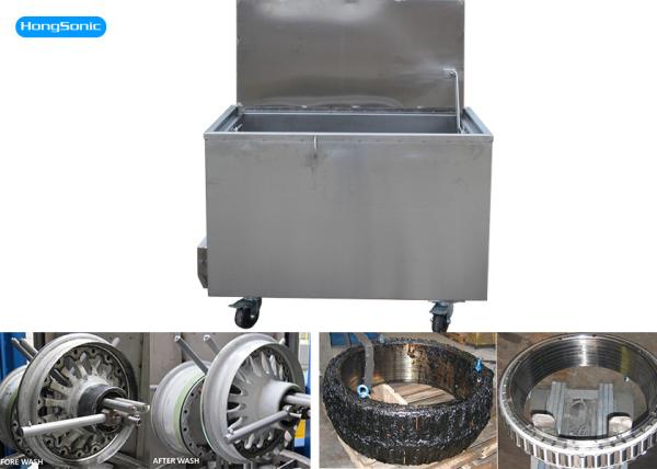 líquido de limpeza ultrassônico 16.8KW da grande capacidade 4500L para as peças aeroespaciais do titânio