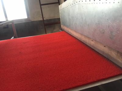 22000mm Length Floor Mat Making Machine 300 - 400kg/h High Output Capacity